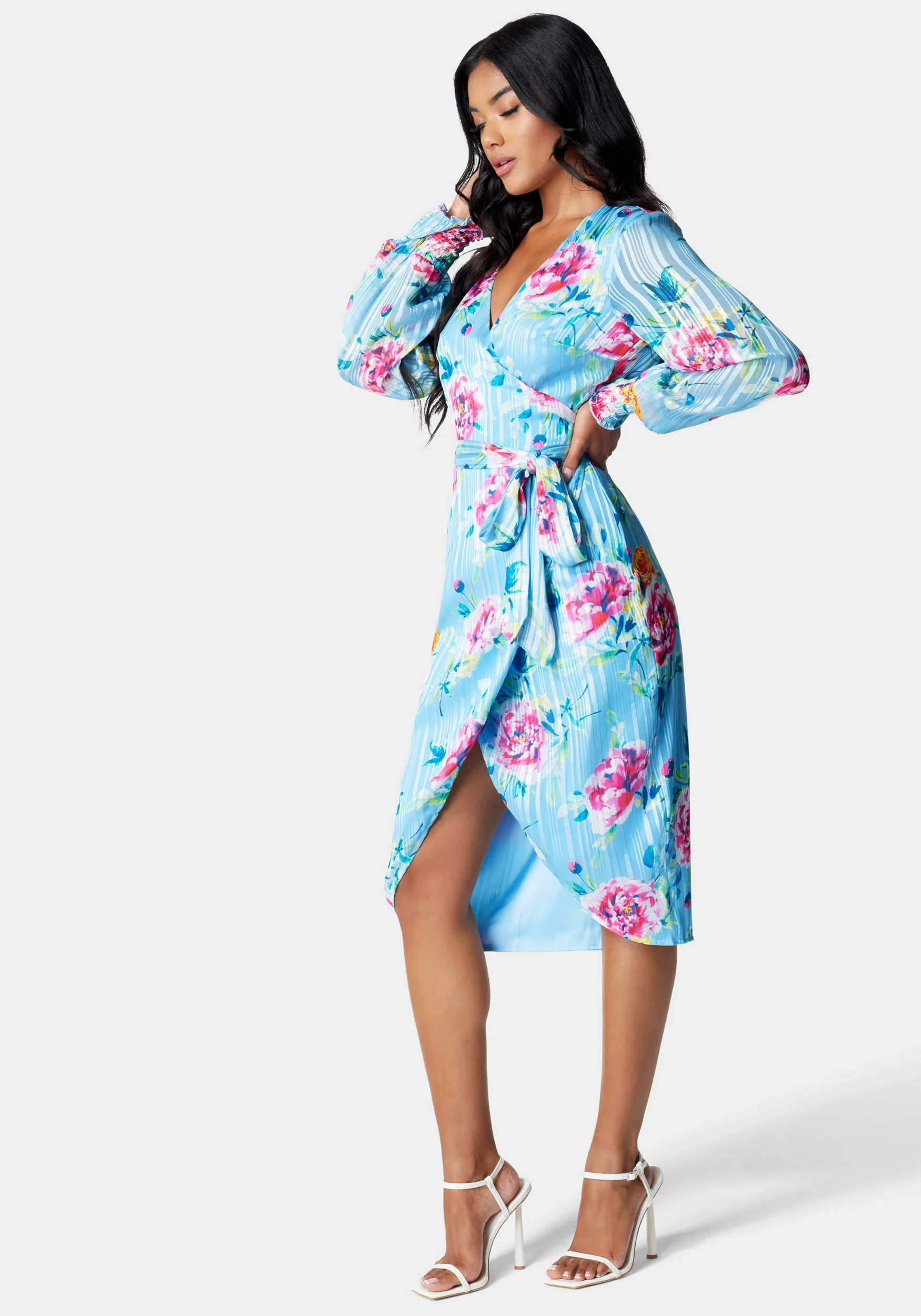 Sparkle Wrap Dress - Image 2