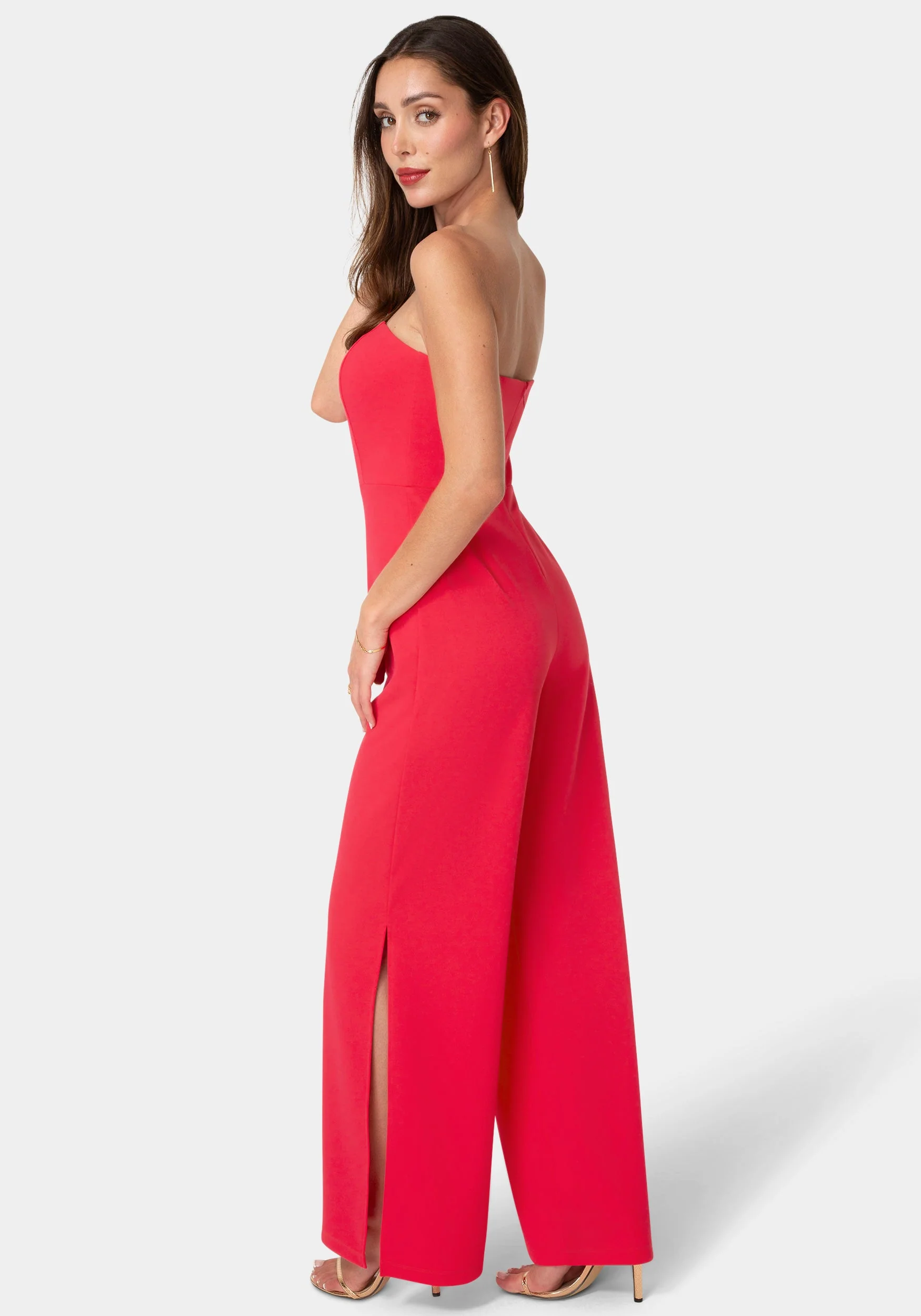 Strapless A-Line Jumpsuit - Image 3
