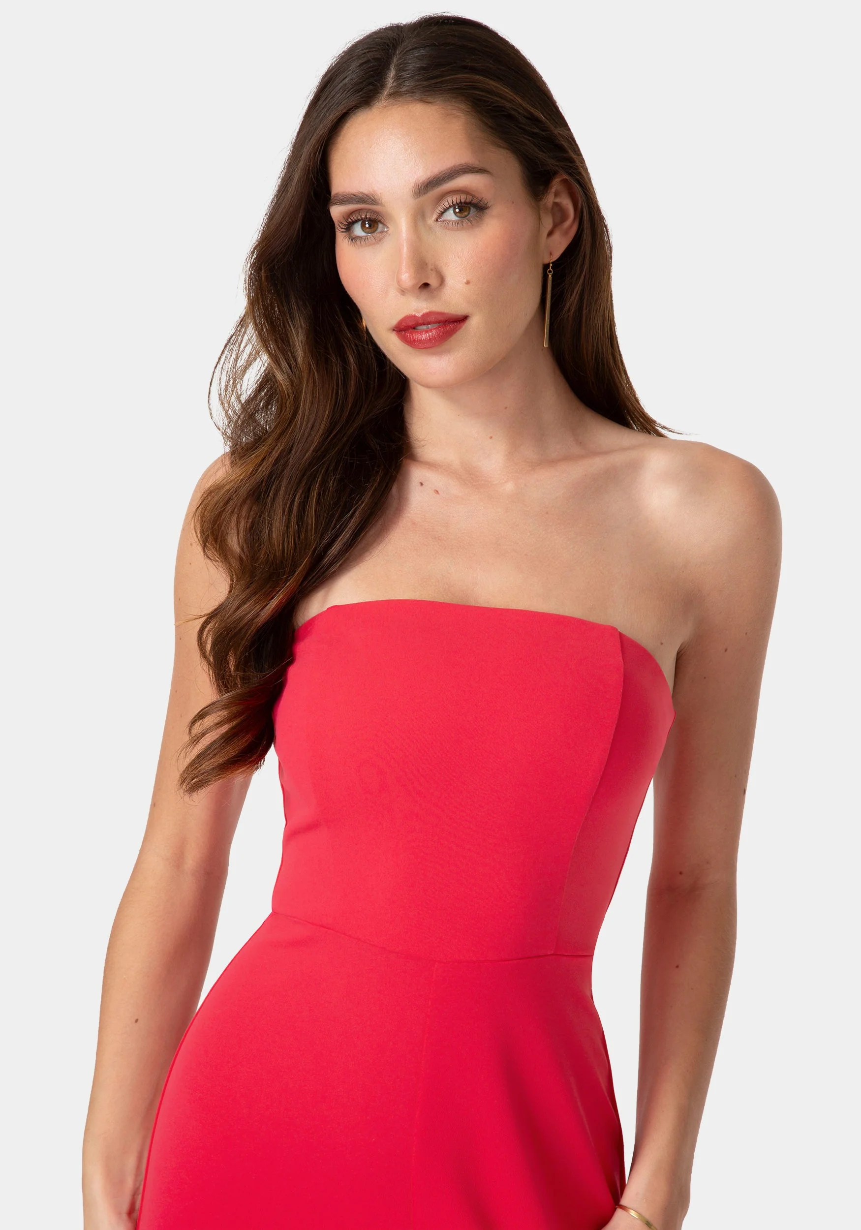Strapless A-Line Jumpsuit - Image 4