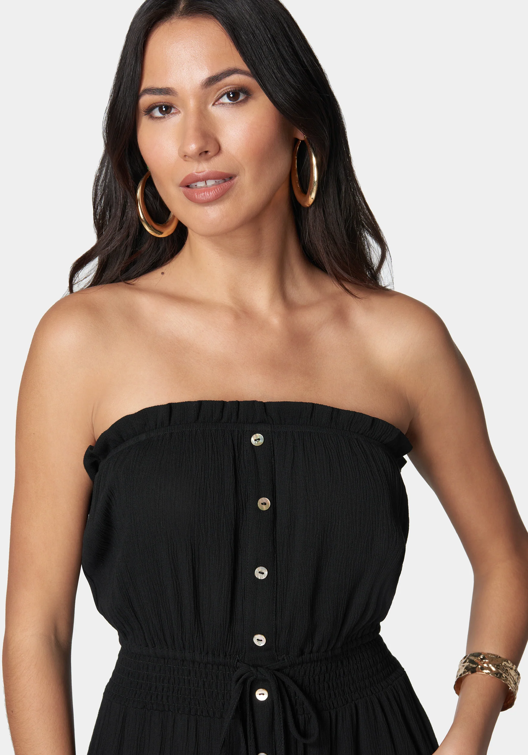 Strapless Maxi Dress - Image 3