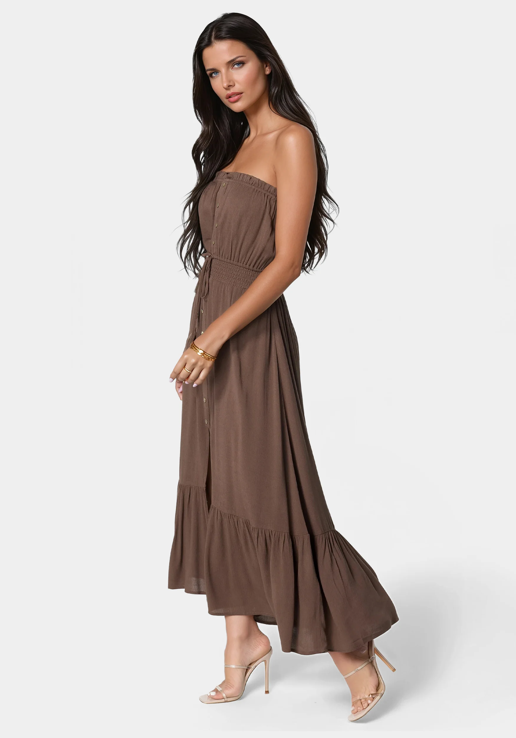 Strapless Maxi Dress - Image 2