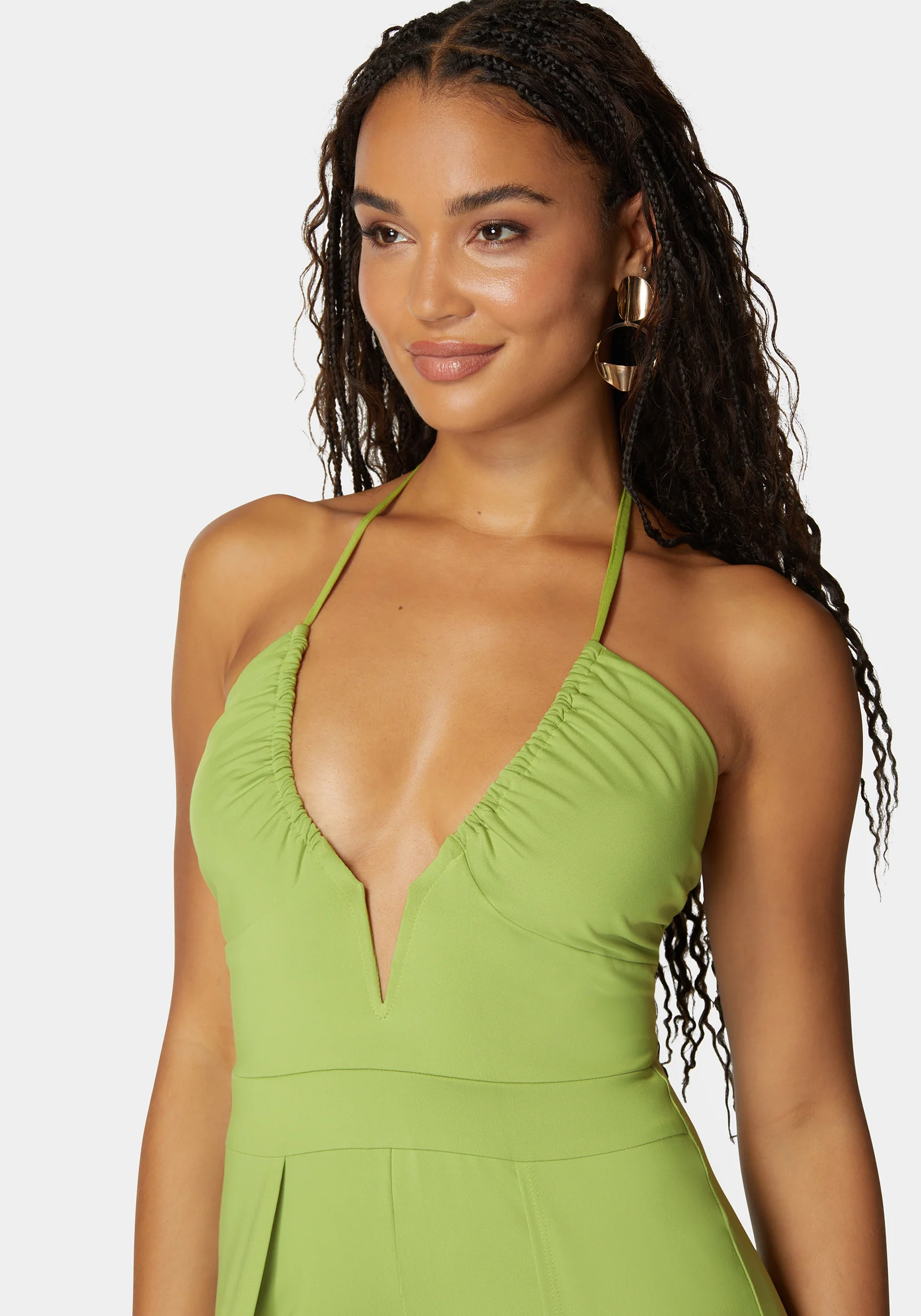 Strappy Slit Leg Jumpsuit - Image 4