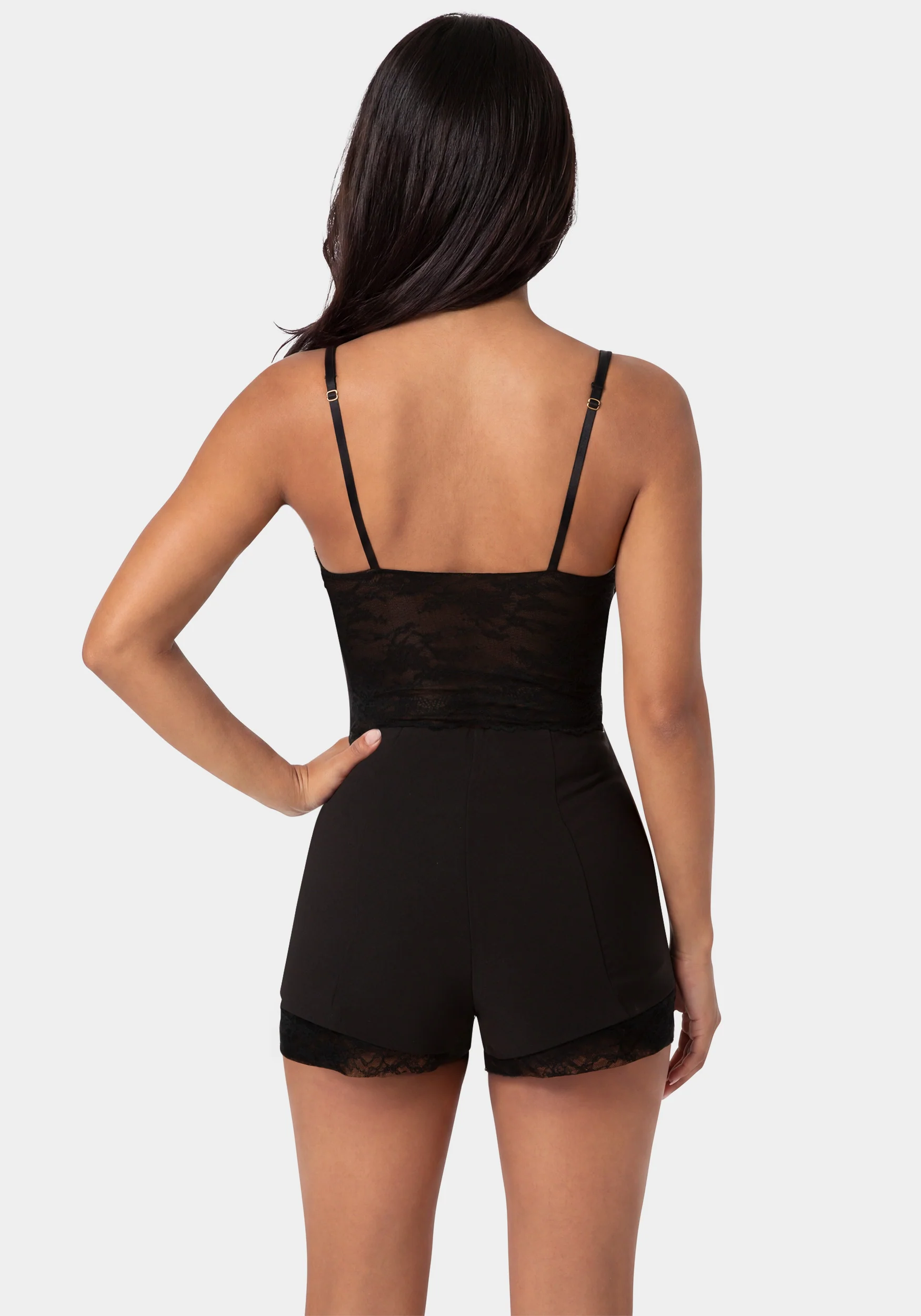 Stretch Lace Bodysuit - Image 2