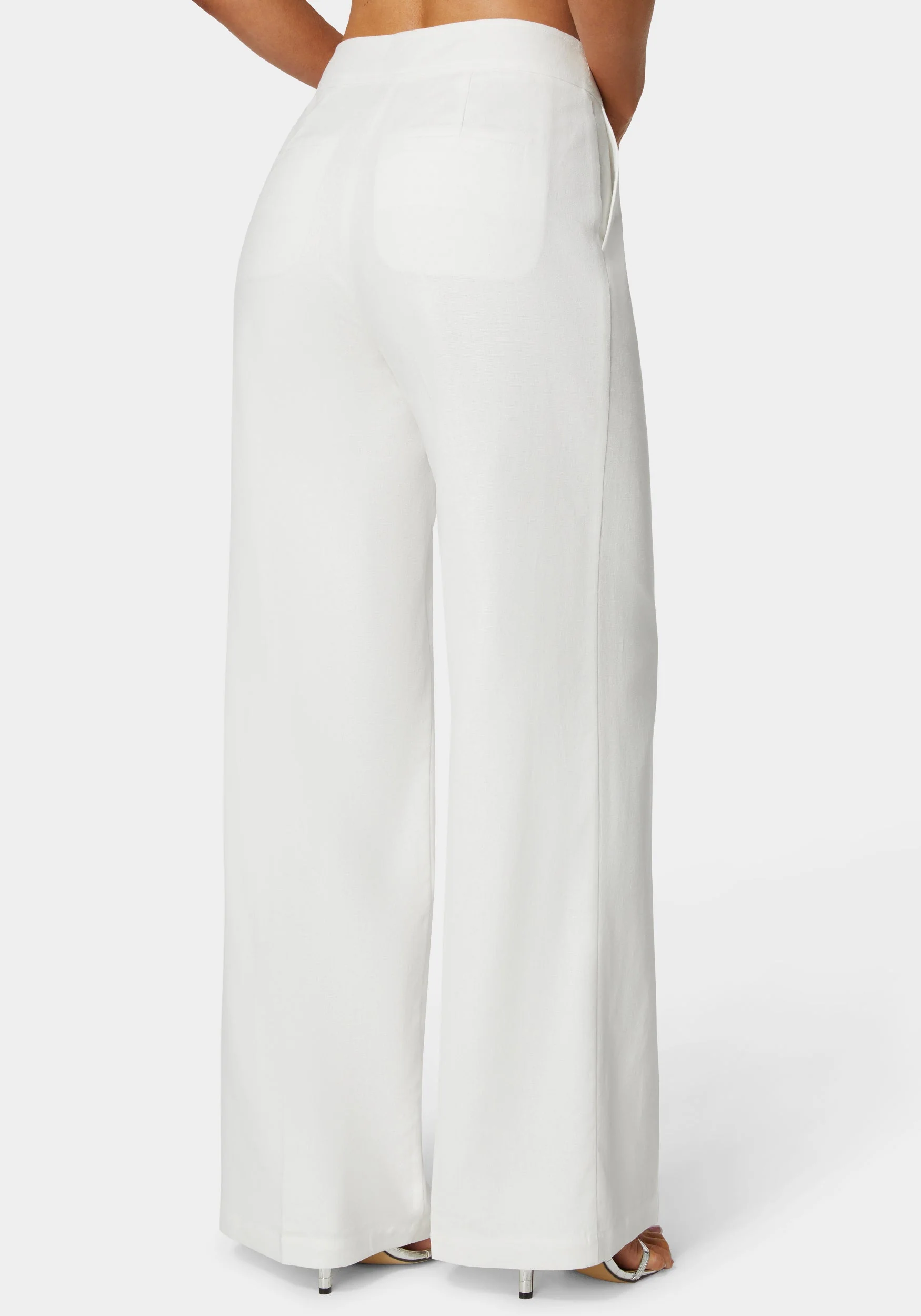 Linen Palazzo Leg Pant - Image 3