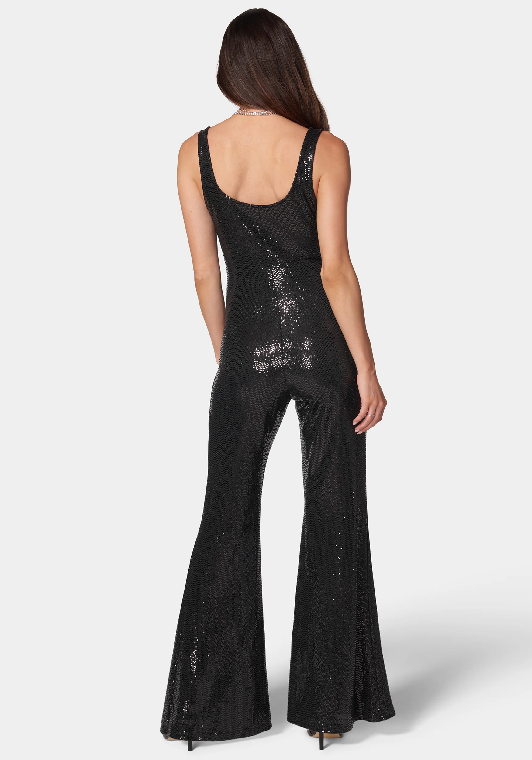 Stretch Sequin Catsuit - Image 3