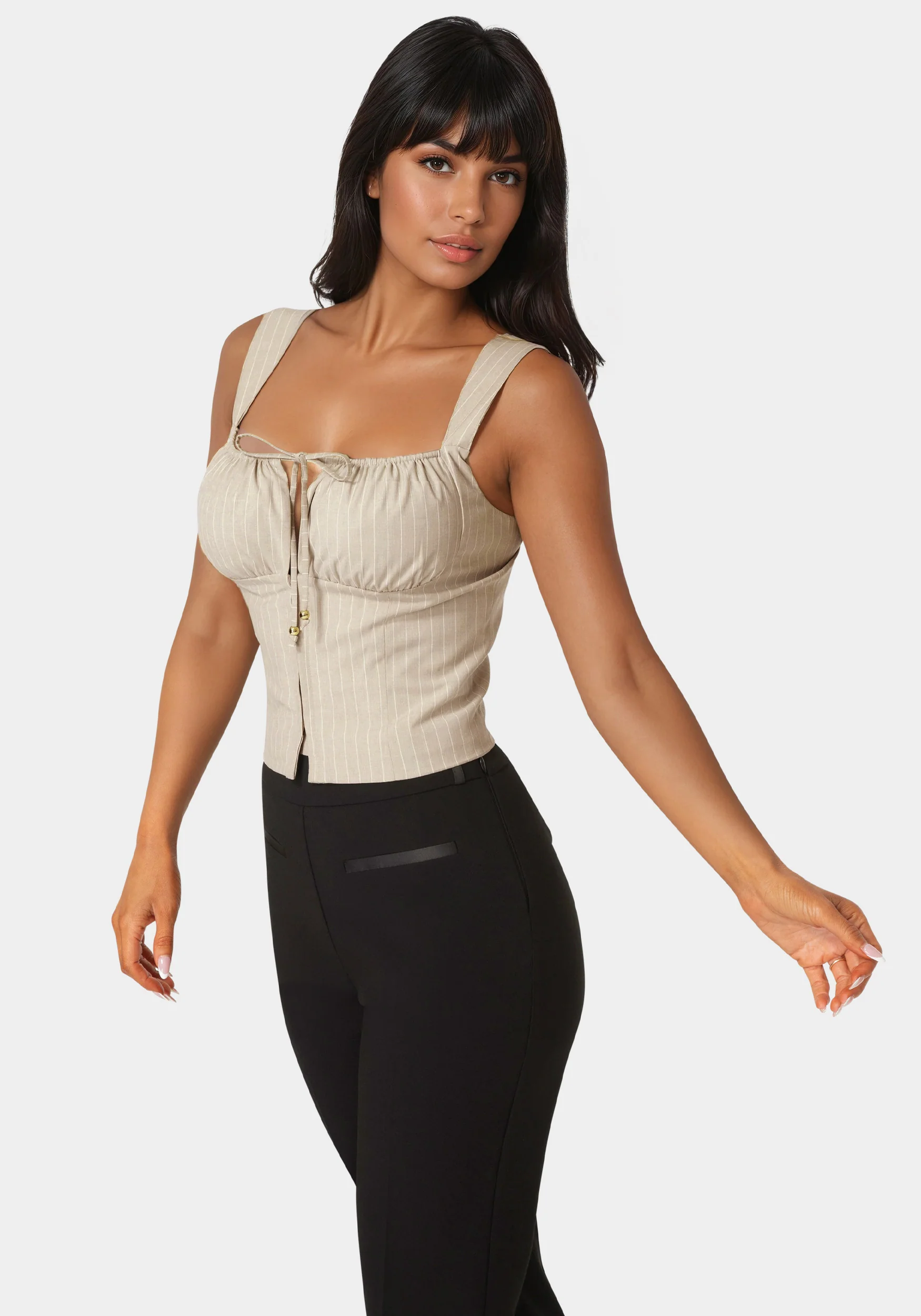 Stripe Corset Top - Image 3