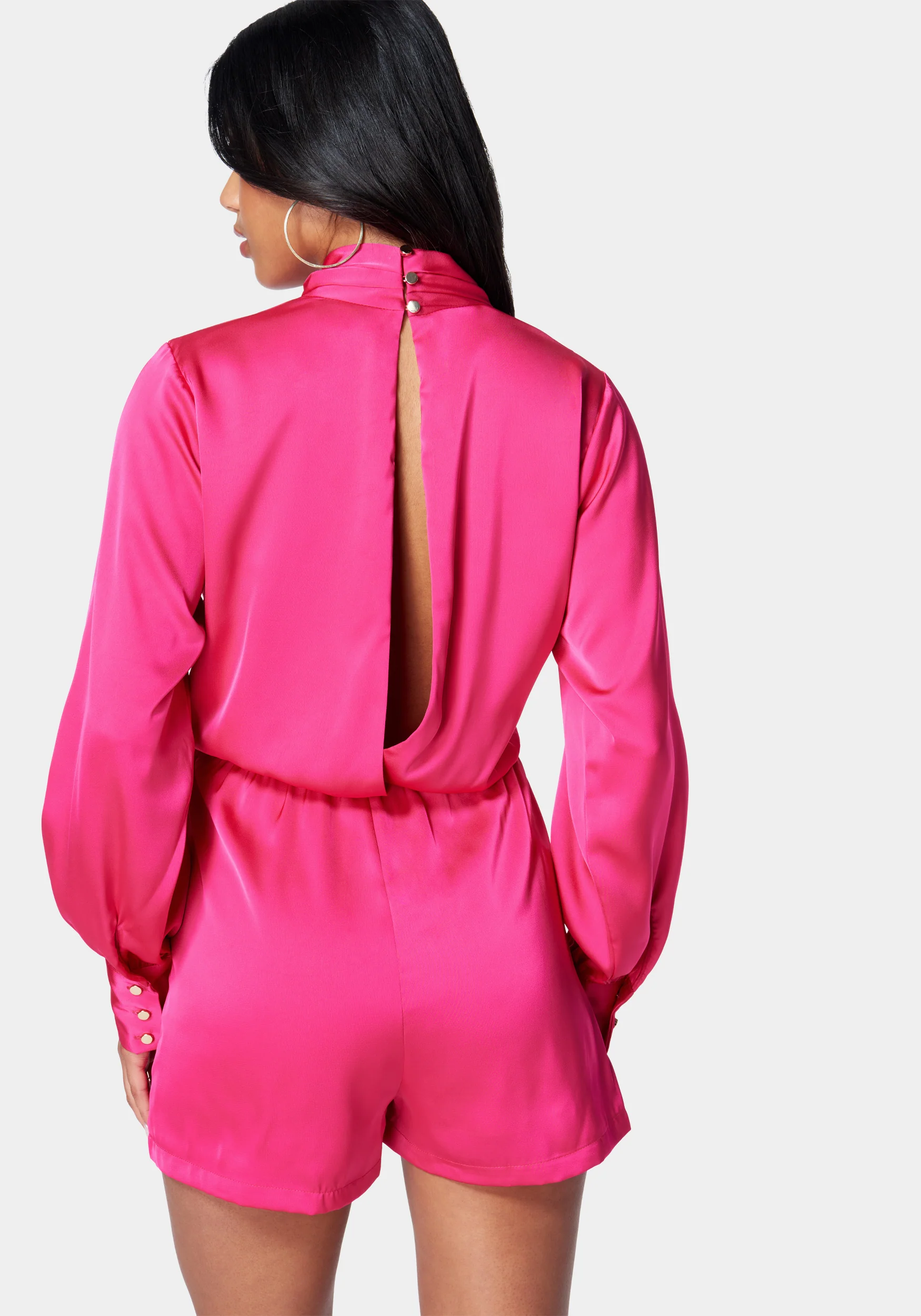 Surplice Drapey Romper - Image 3