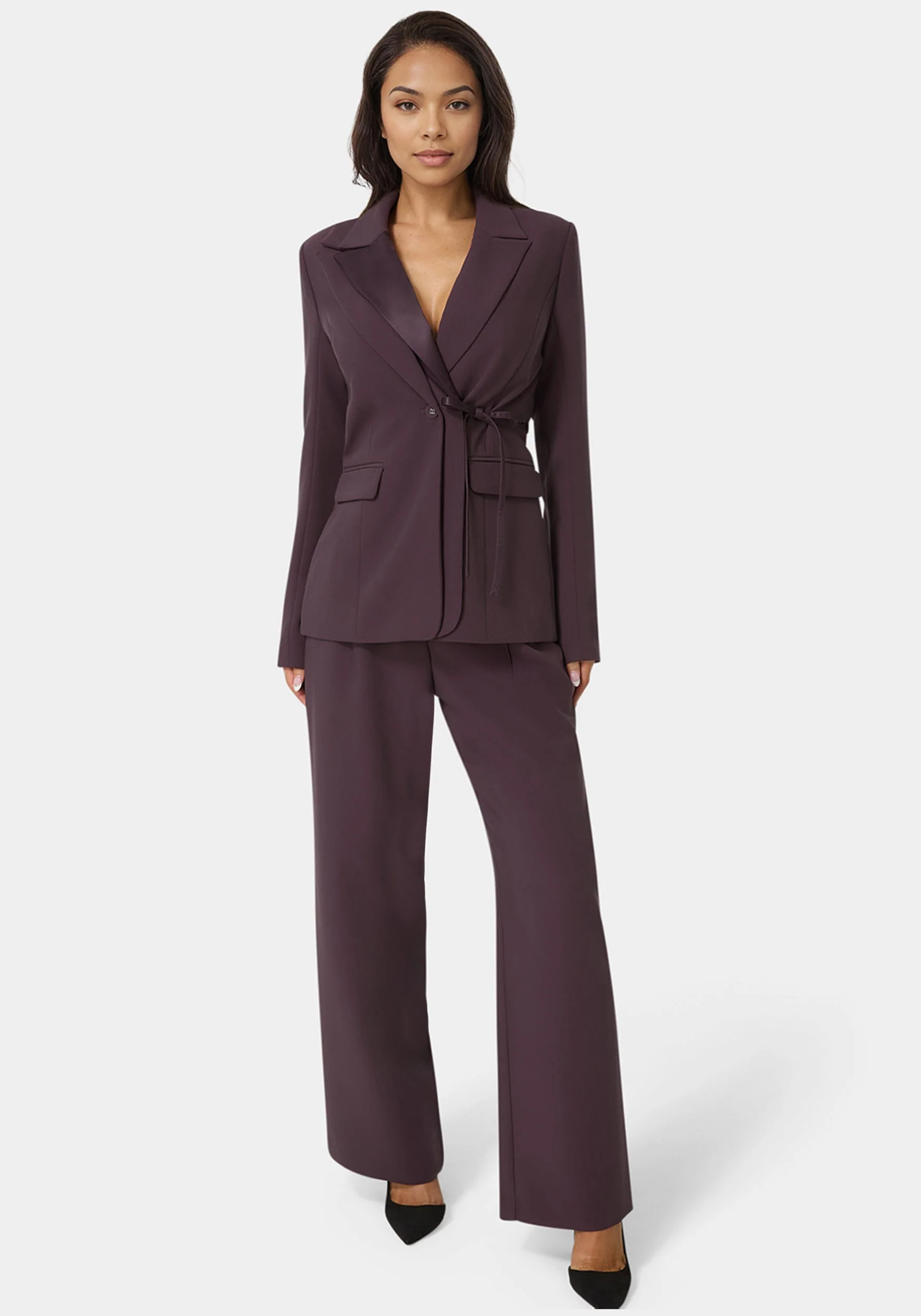 Tailored Double Collar Blazer