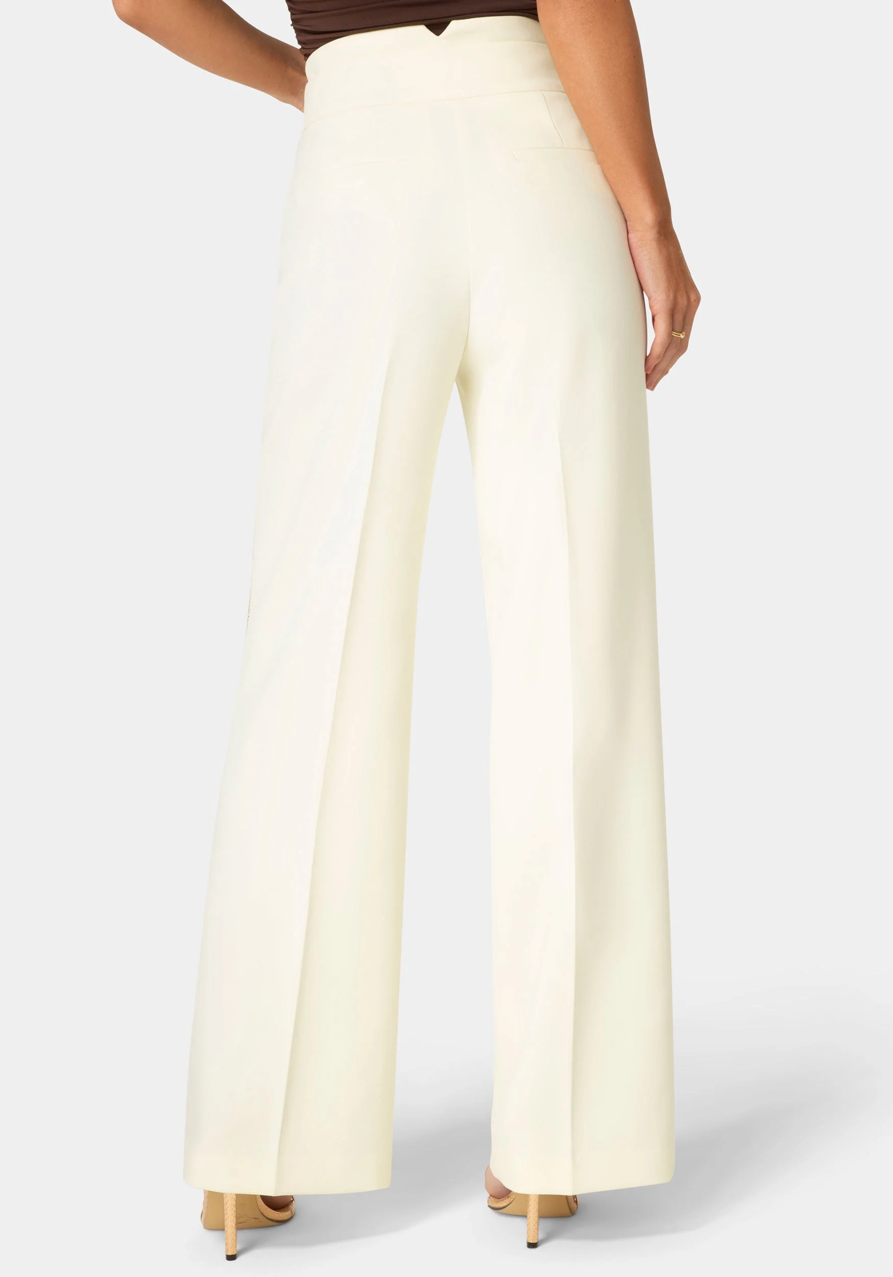 Tailored Straight Wide Leg Pant - Image 4