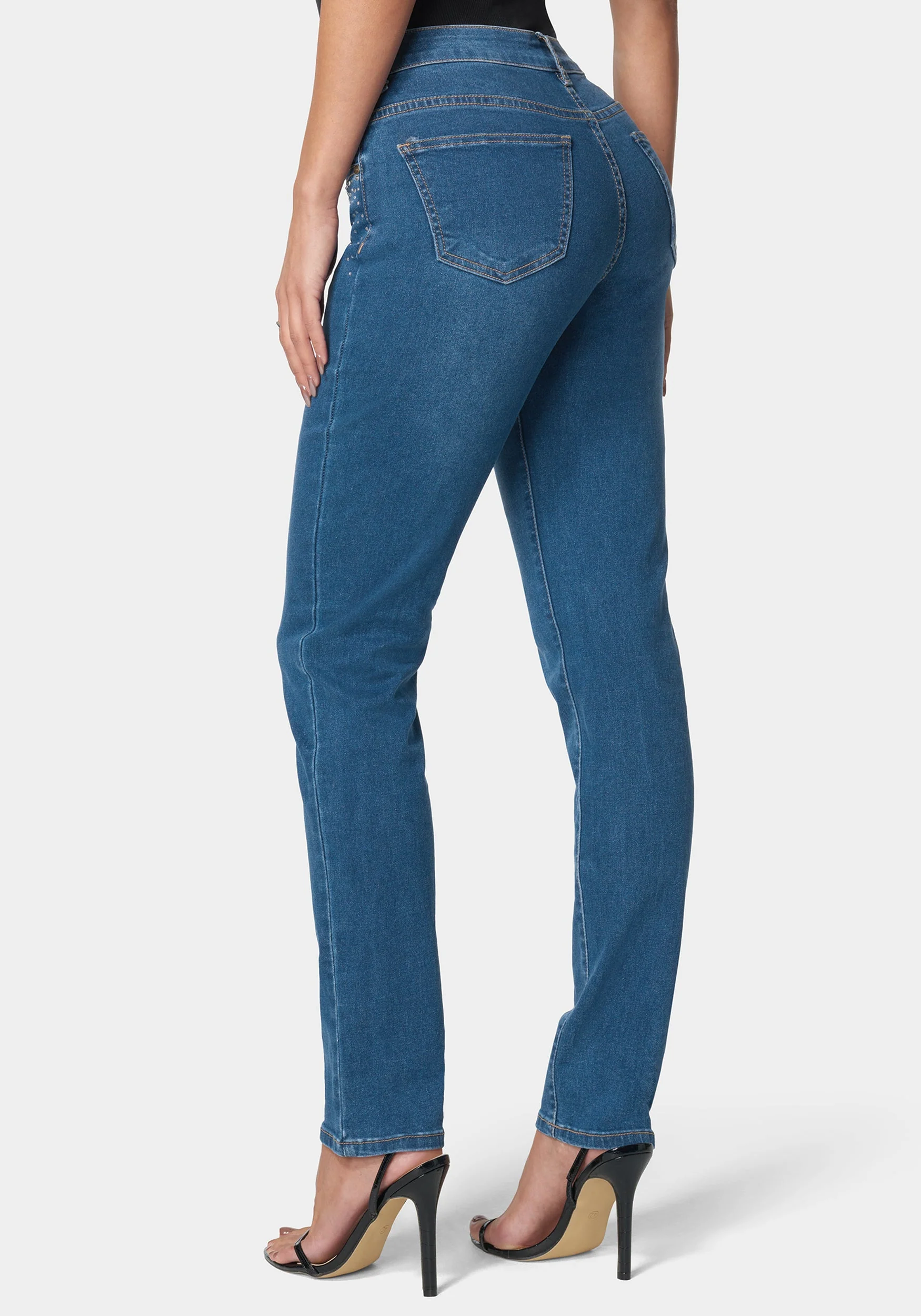 The Mom Jean With Embellishement - Image 3