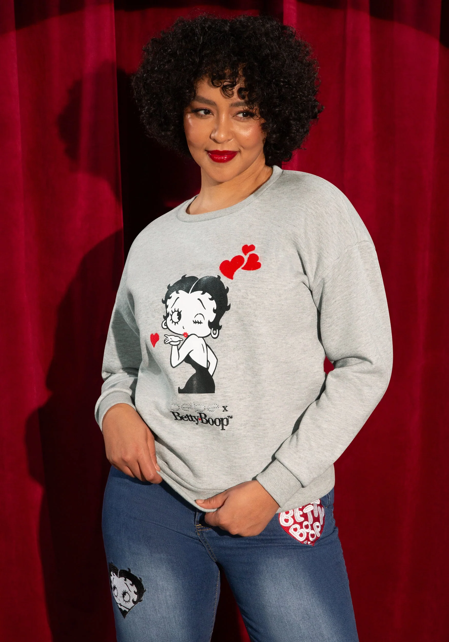 Betty Boop Cozy Pullover - Image 6