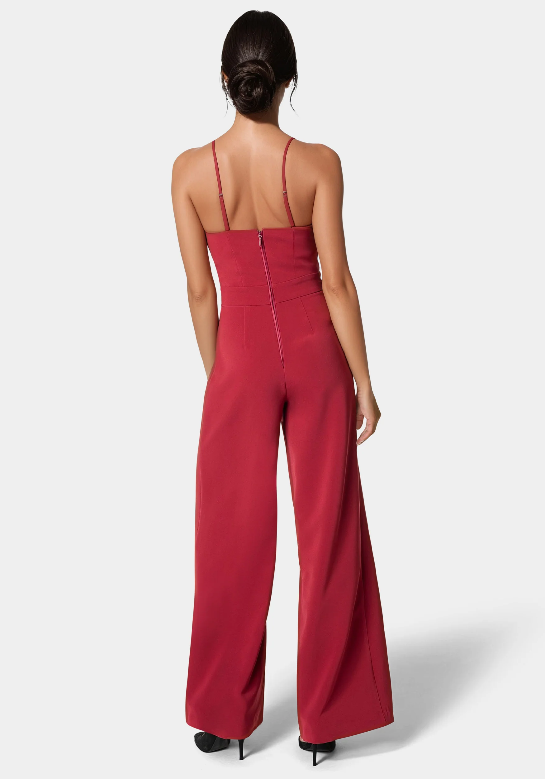 Tuxedo Lace Combo Ultra Wide Leg Jumpsuit - Image 3