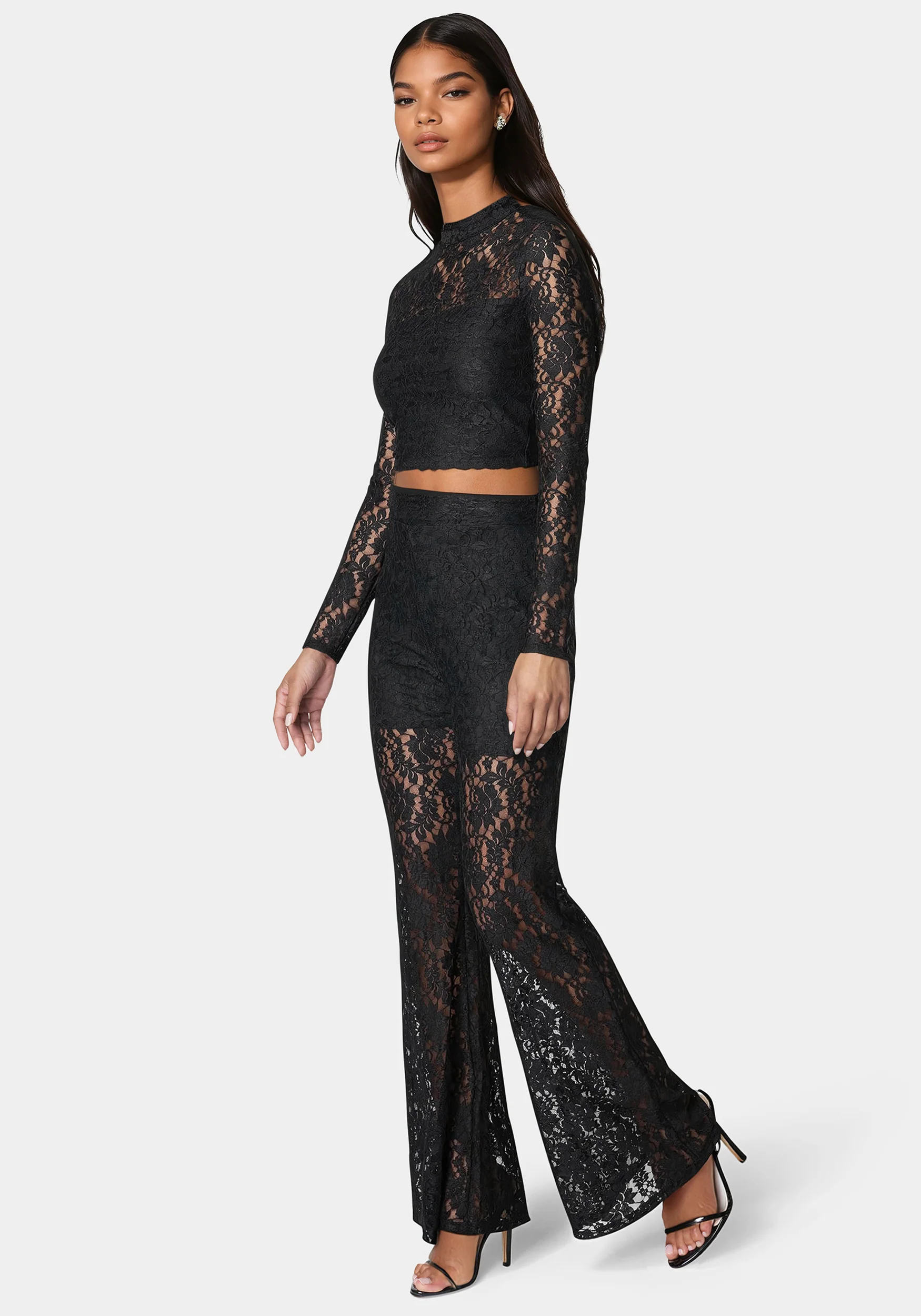 Two Piece Lace Jumpsuit - Image 2