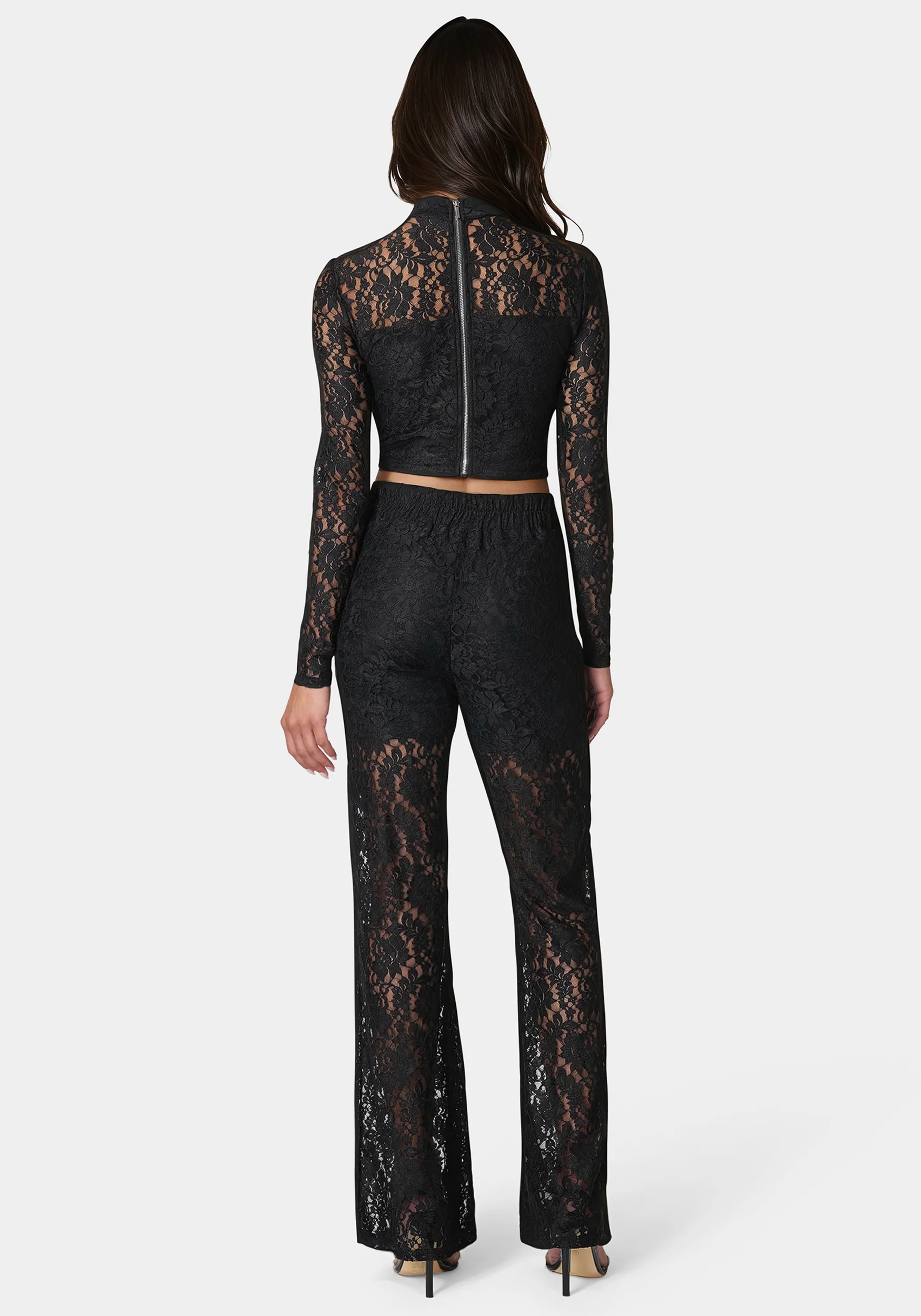 Two Piece Lace Jumpsuit - Image 3