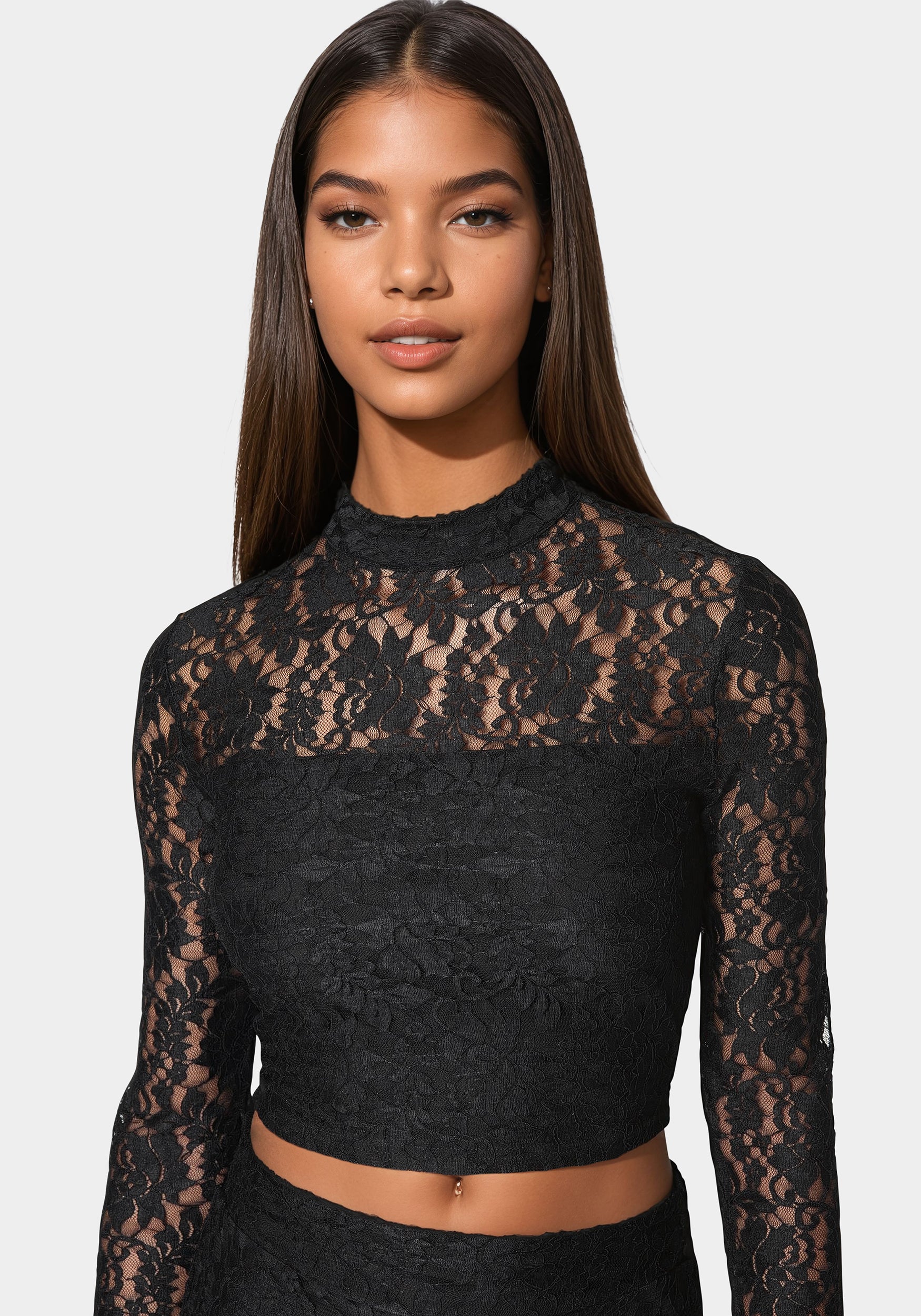 Two Piece Lace Jumpsuit - Image 4