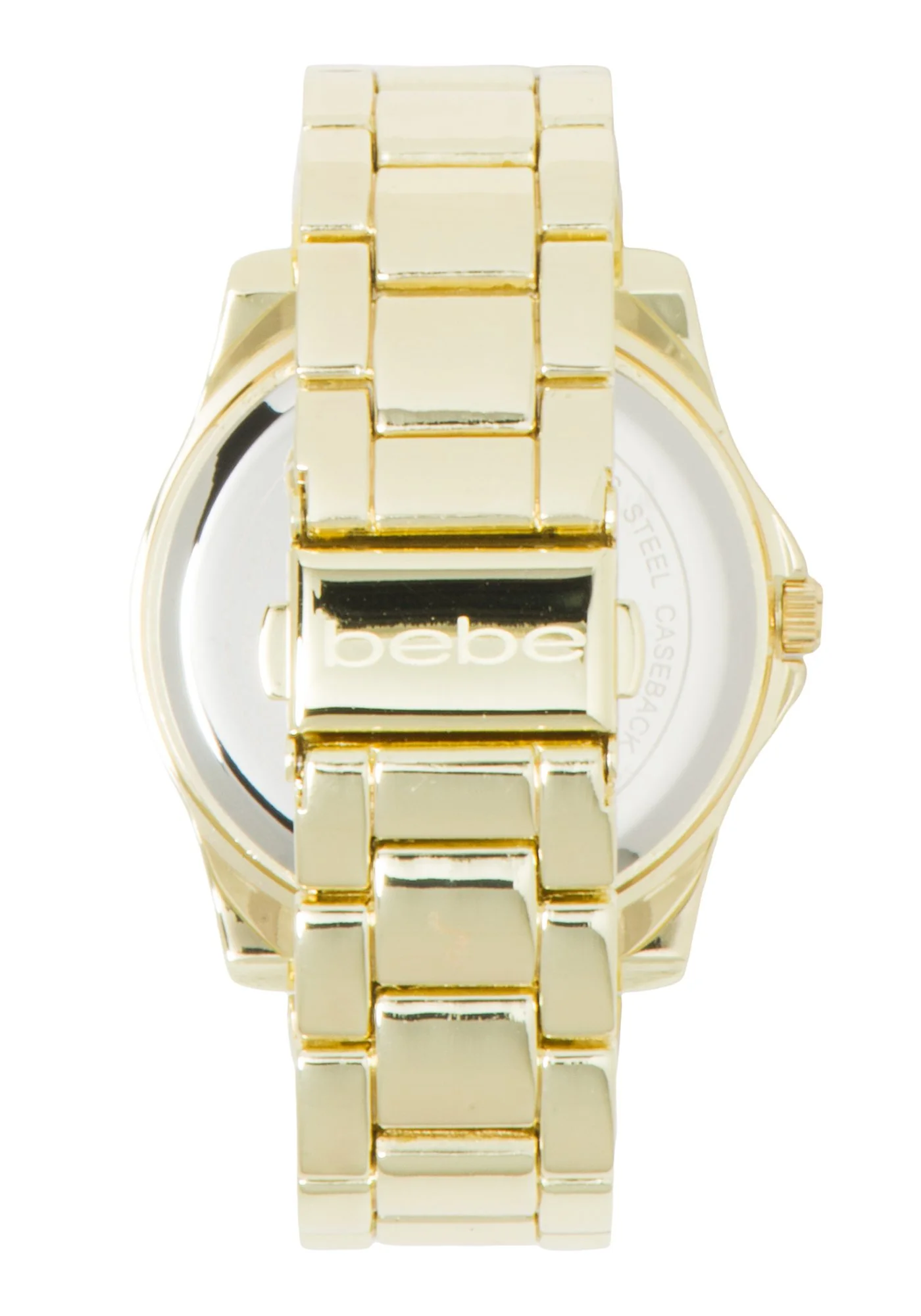 Two Tone Rhinestone Pave Watch - Image 3