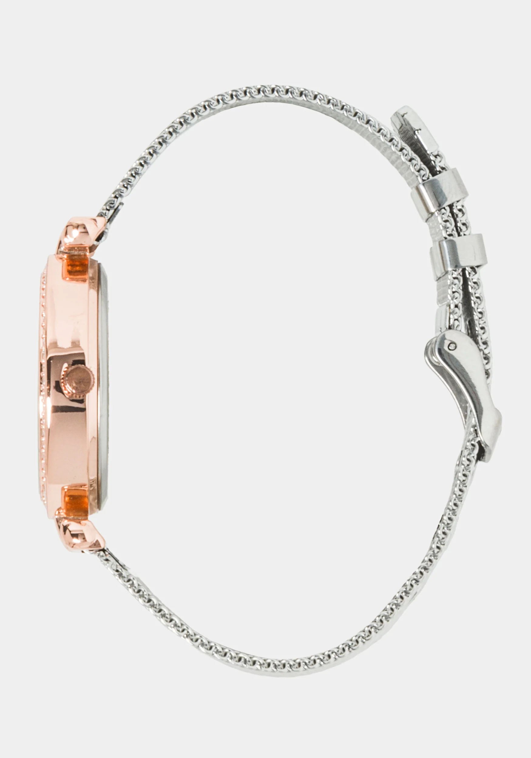 Two Tone Watch & Bracelet Set - Image 3