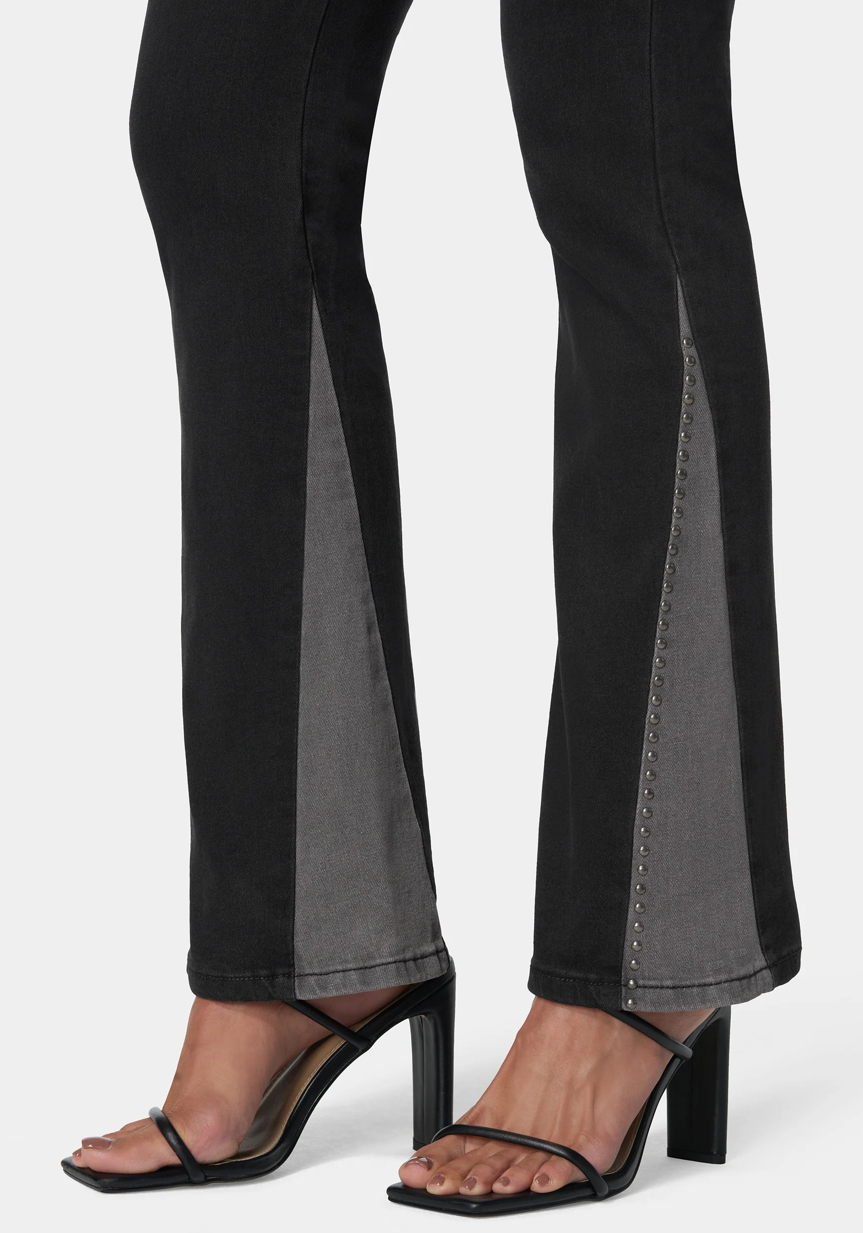 V Flare Jean With Rhinestones - Image 3