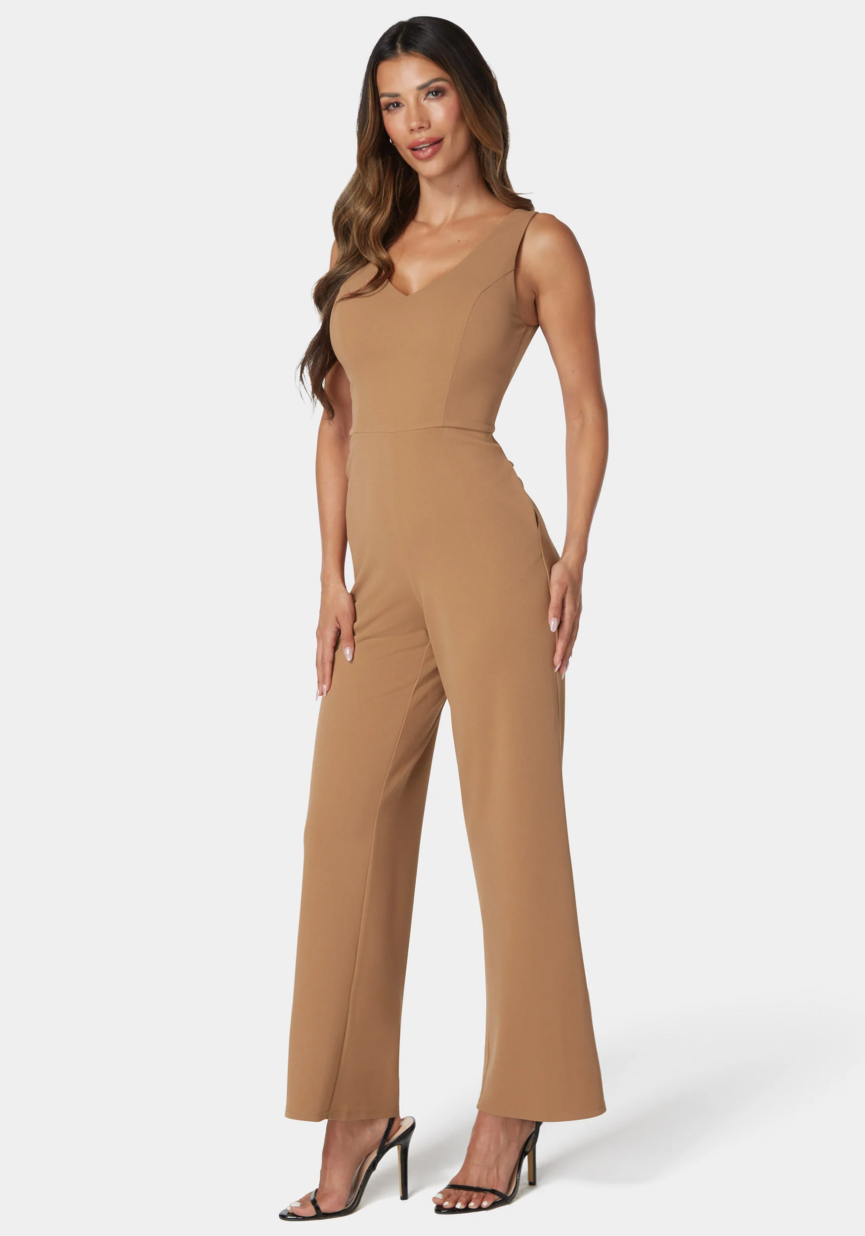 V Neck Core Jumpsuit - Image 2
