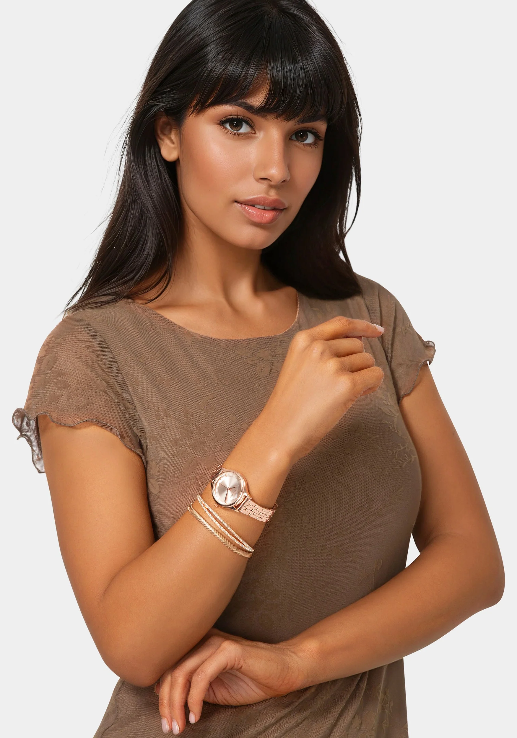 Watch & Fashion Jewelry Bracelet Set