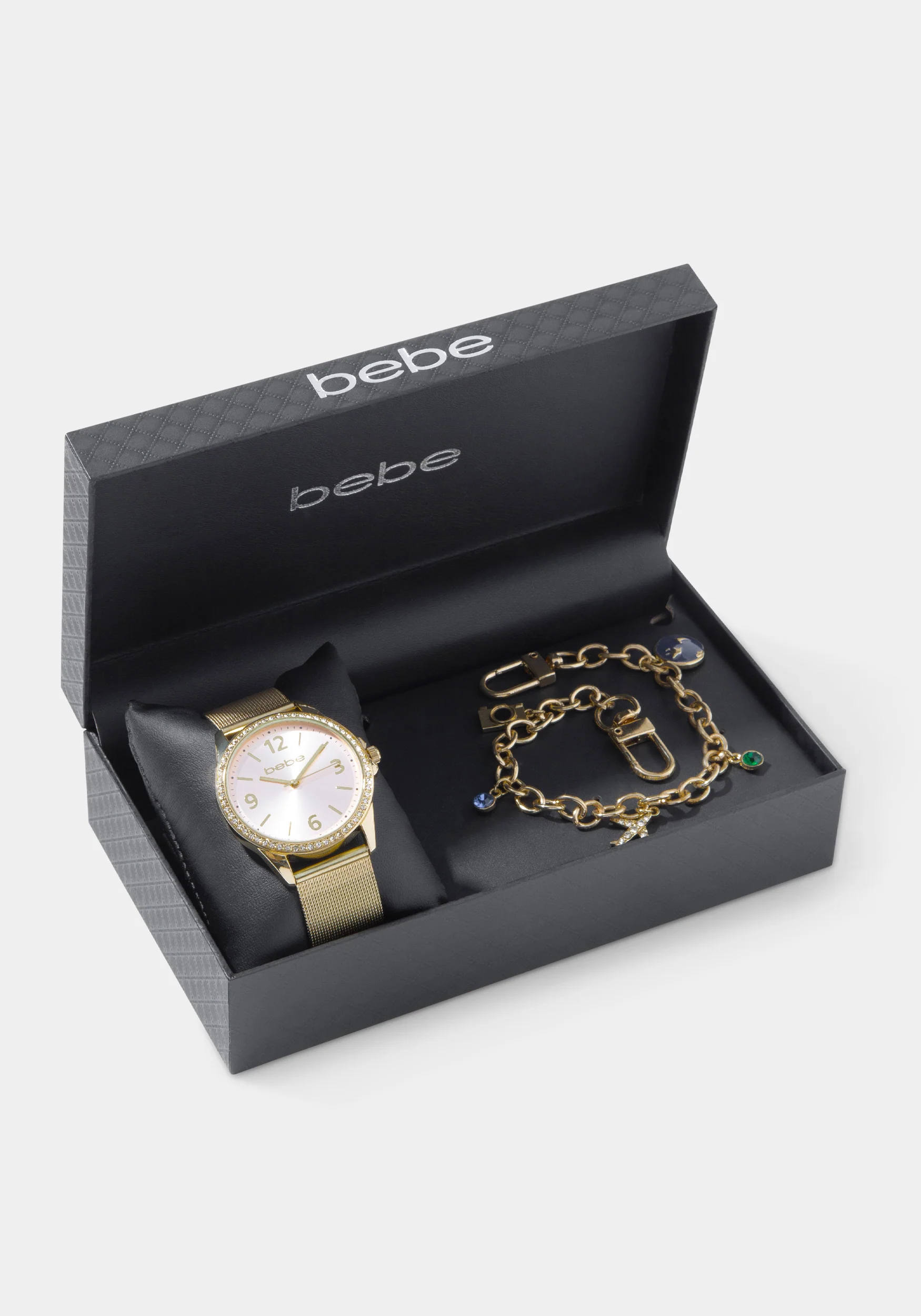 Watch & 'Travel Theme' Handbag Charm Set - Image 5
