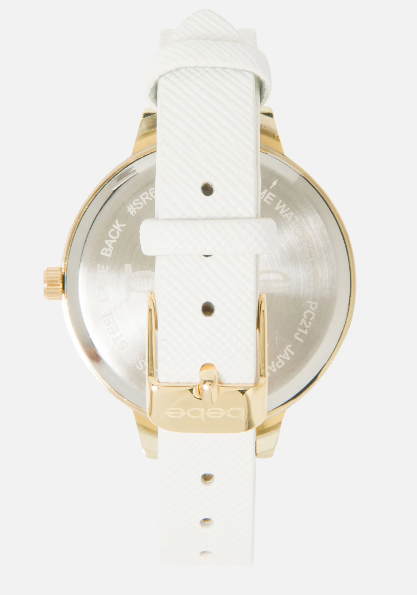 White Dial Bebe Logo Watch - Image 2