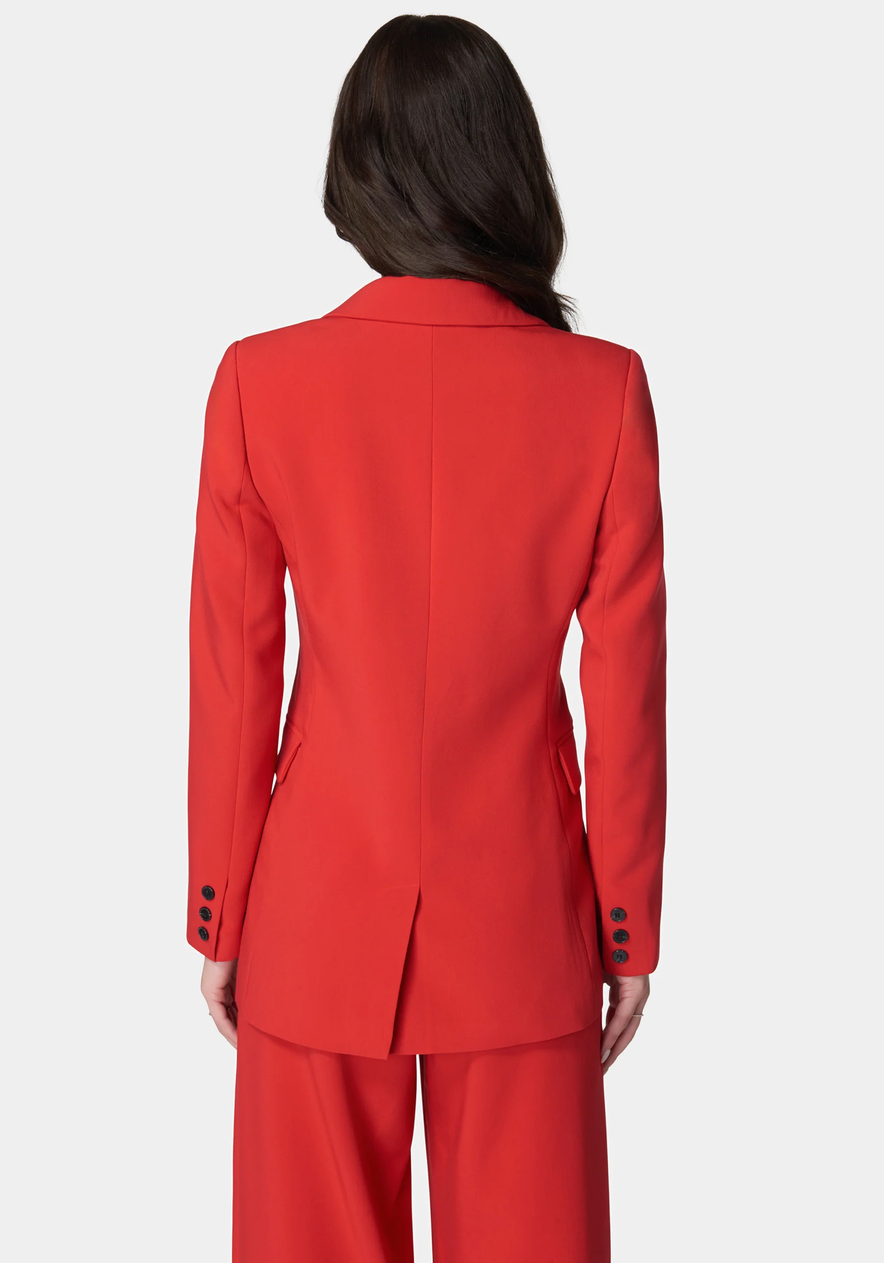 Woven Twill Boyfriend Jacket - Image 3