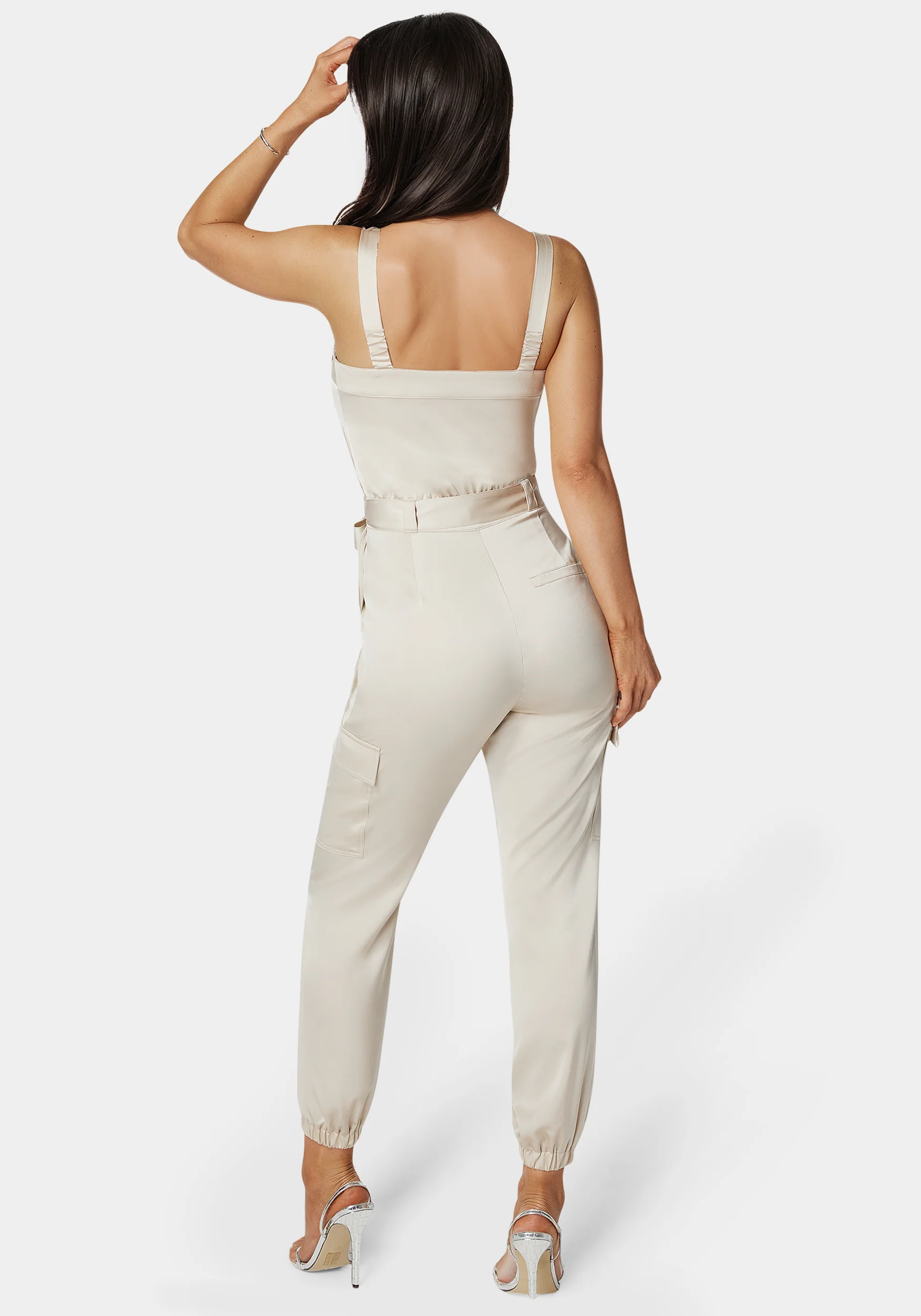 Zip Front Jogger Jumpsuit - Image 3